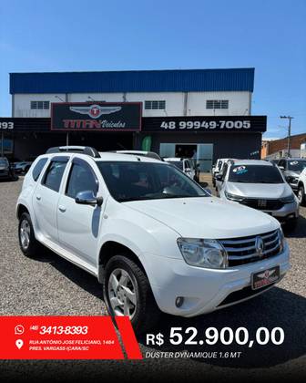 RENAULT DUSTER 1.6 DYNAMIQUE 4X2 16V FLEX 4P MANUAL RENAULT DUSTER 1.6 DYNAMIQUE 4X2 16V FLEX 4P MANUAL